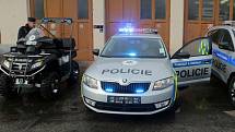 Představení nových policejních vozů v Olomouci