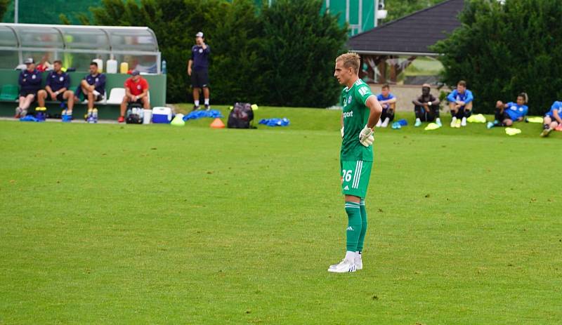 Příprava: SK Sigma Olomouc - 1. SK Prostějov. Tadeáš Stoppen