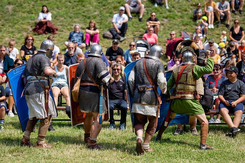 XI. ročník festivalu vojenské historie na Helfštýně, 18. července 2021.