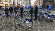 Zahájení provozu sdílených kol nextbike v Olomouci