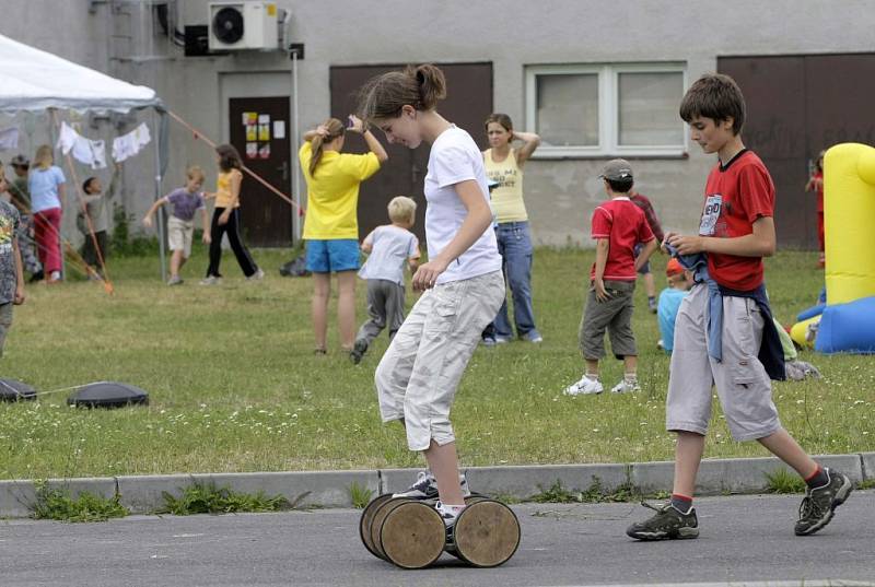 Děti na příměstském táboře.