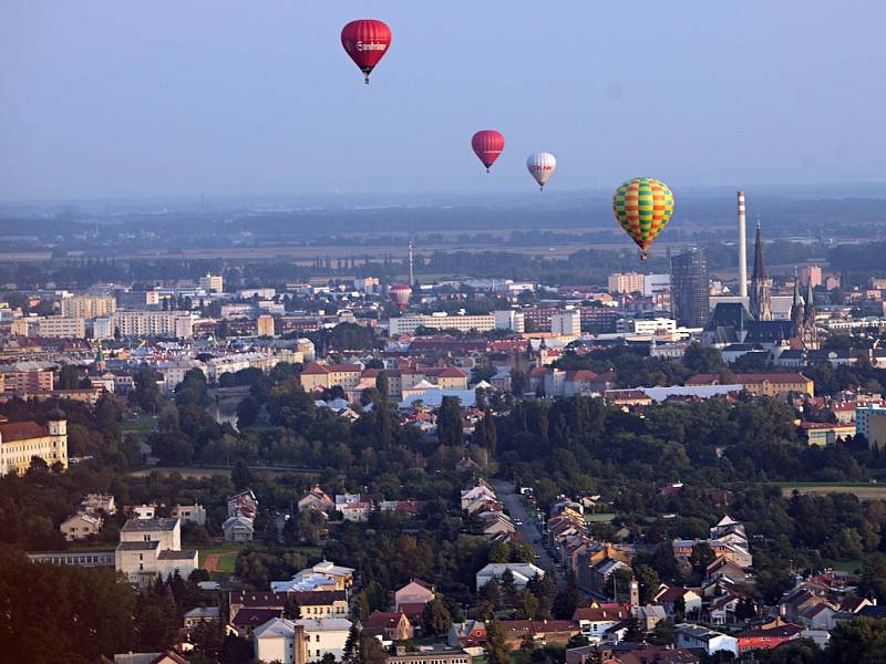 Balónová fiesta – balony nad Olomoucí.