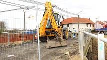 Stavební firma v Bystročicích připravuje demolici starého mostu, 19. února 2024