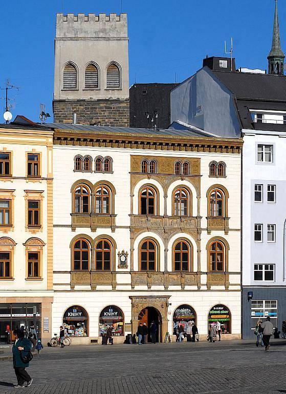 Edelmannův palác na Horním náměstí v Olomouci