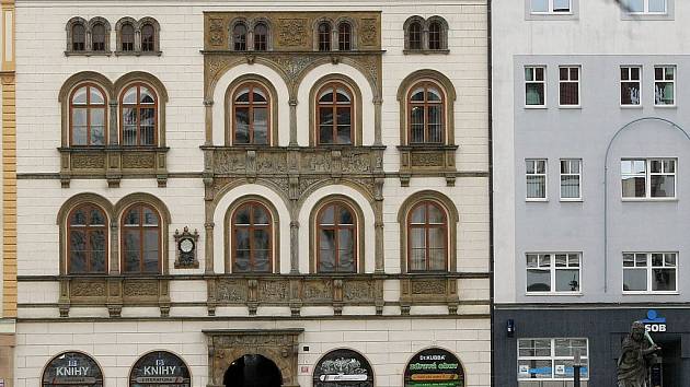 Edelmannův palác na Horním náměstí v Olomouci