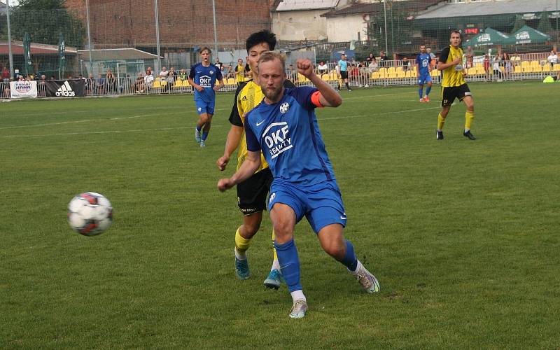 Fotografie ze zápasu 5. kola divize E mezi celky FK Nové Sady a FK Kozlovice