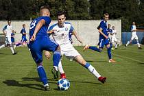 Sigma B (v modrém) porazila Přerov 5:0.