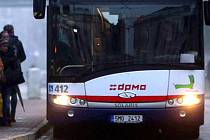 Autobus olomoucké MHD. Ilustrační foto