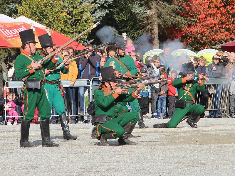 Festival Olmütz 1813 na Korunní pevnůstce v Olomouci