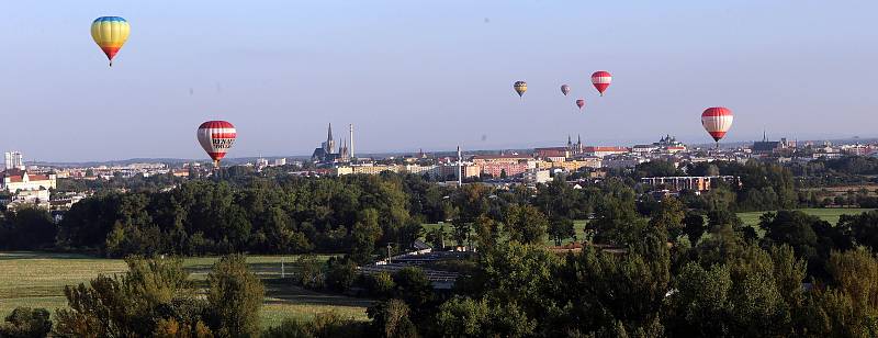 Balóny nad Olomoucí.