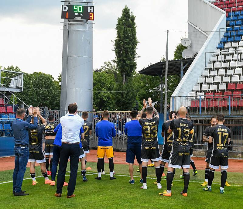 Utkání 28. kola první fotbalové ligy: SK Sigma Olomouc - FC Baník Ostrava, 7. června 2020 v Olomouci.