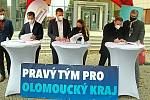 Podpis koaliční smlouvy nové vlády Olomouckého kraje - 26. 10. 2020