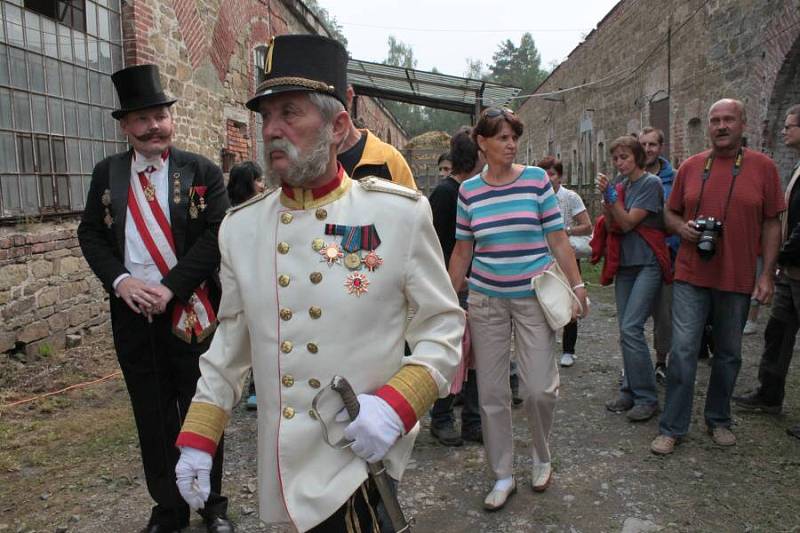 Návštěva císaře Františka Josefa I. na fortu v Radíkově