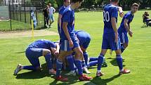 Fotografie ze zápasu 28. kola MSFL mezi celky SK Sigma Olomouc B a FC Fastav Zlín B (2:1)