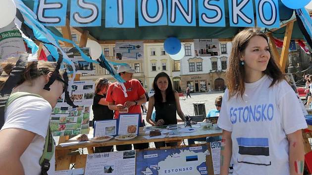 Den Evropy na olomouckém Horním náměstí