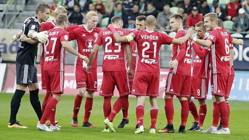 Fotbalisté Sigmy Olomouc. Ilustrační foto