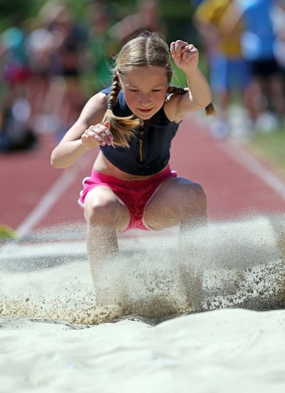 Odznak všestrannosti olympijských vítězů - krajské kolo v Hranicích