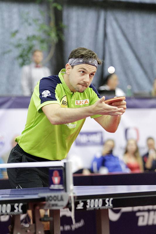 V Olomouci začala hlavní soutěž prestižního mezinárodního podniku Czech Open ve stolním tenise. Timo Boll, Německo