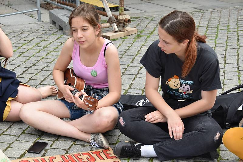 Stávka proti změně klimatu klimatu v Olomouci, 7. 6. 2019