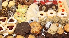 Různé druhy vánočního cukroví. Které z nich vám chutná nejvíc?