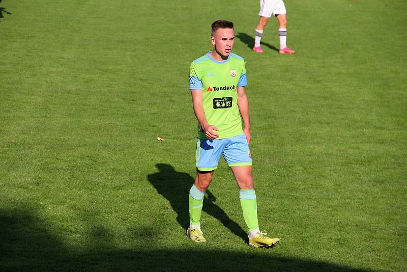 Fotbalisté 1. HFK Olomouc prohráli doma s Hranicemi 0:2.