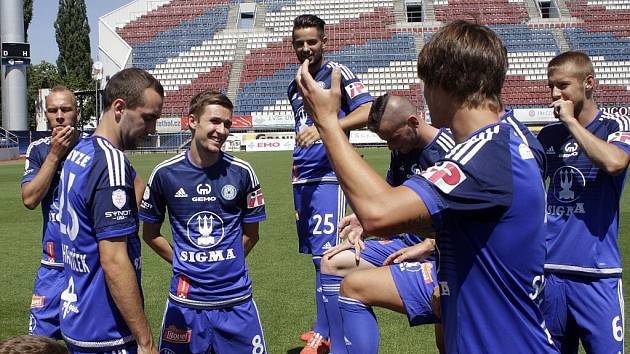 Fotbalisté Sigmy Olomouc se fotili před startem prvoligového ročníku 21015/16