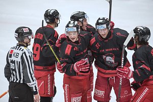 Hokejisté Olomouce porazili Pardubice 2:1.