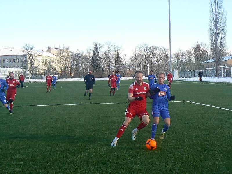 Fotbalisté Sigmy Olomouc v přípravě proti Uničovu