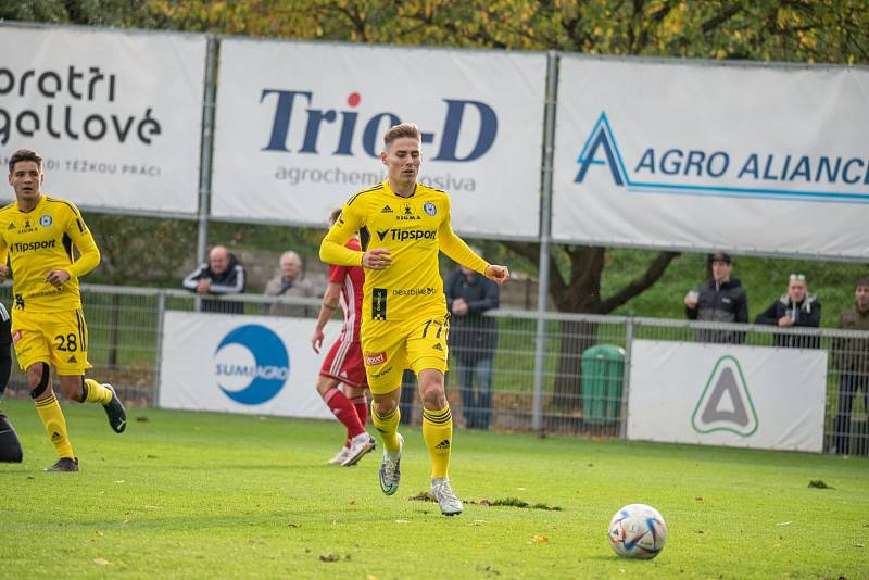 MOL Cup: SK Zápy - SK Sigma Olomouc 1:3, Jan Vodháněl