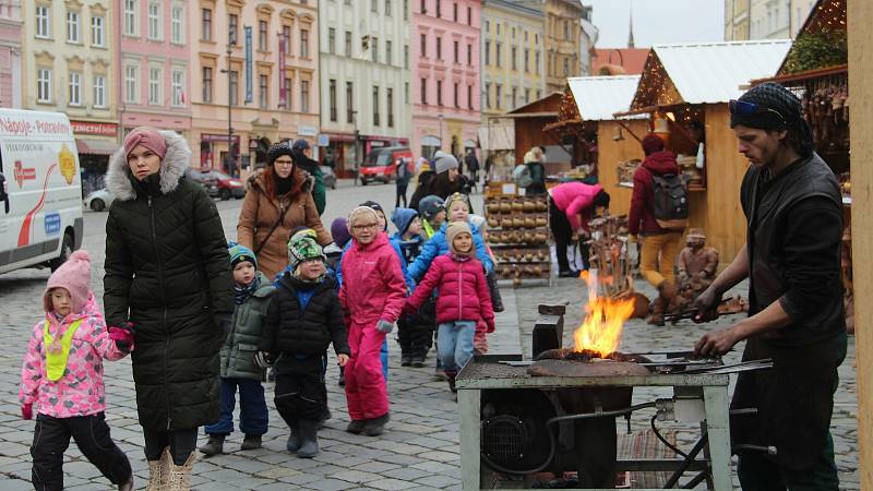 Vánoční trhy v Olomouci 16. prosince 2020