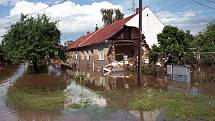 Olomouc, Teichmanova ulice, 14. července 1997