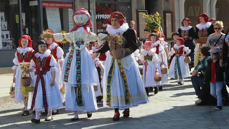 Vynášení Morany v Přerově, duben 2017