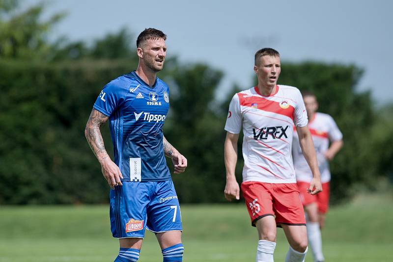 Fotbalisté Sigmy porazili Liptovský Mikuláš 2:0.