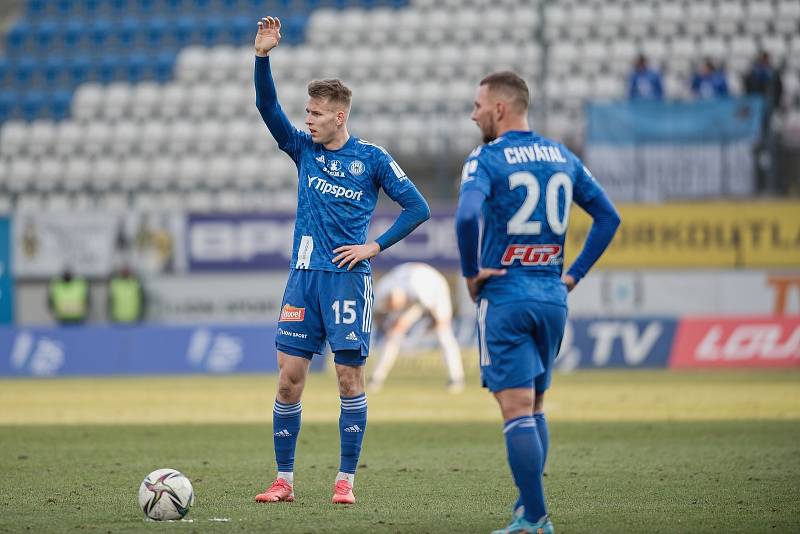 Sigma Olomouc remizovala s Teplicemi 0:0. Ondřej Zmrzlý, Juraj Chvátal, standardka