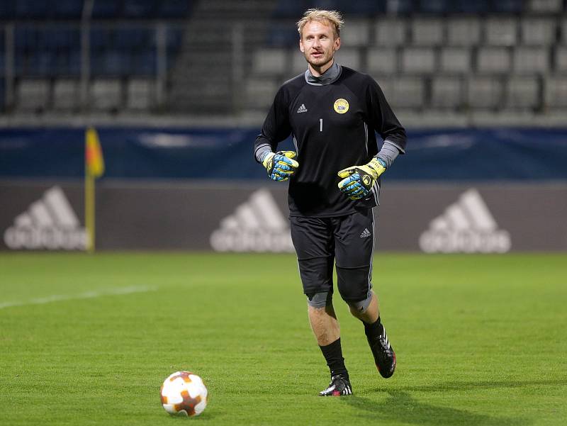 Trénink FC Kodaň na Andrově stadionu v Olomouci