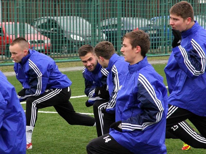 Zahájení zimní přípravy fotbalistů Sigmy - společná snídaně a trenink