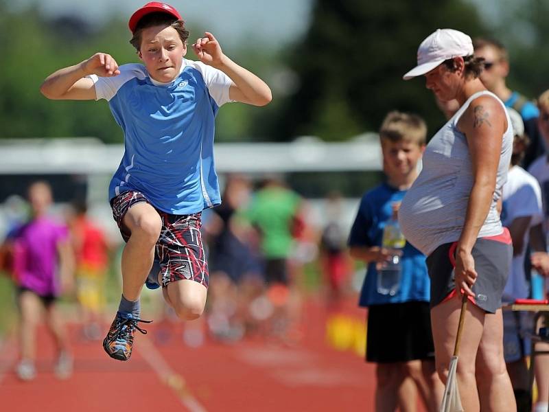 Odznak všestrannosti olympijských vítězů - krajské kolo v Hranicích