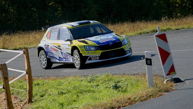 Rally Morava se jela v okolí Šternberku. Petr Leher