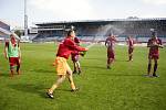 Výběr amaterských hráčů České republiky (Olomoucký kraj) remizoval se Slovenskem 0:0 a slavil postup na mistrovství Evropy amatérů