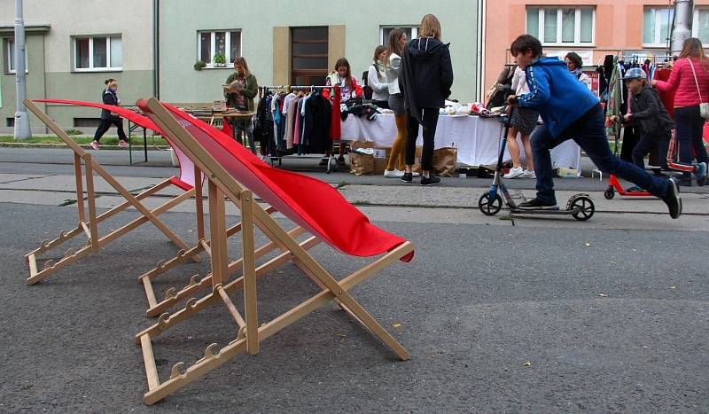 Sousedská slavnost na Masarykově třídě v Olomouci, sobota 18. září 2021