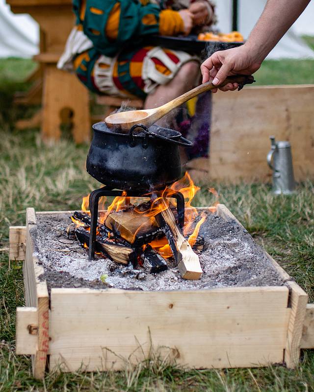 XI. ročník festivalu vojenské historie na Helfštýně, 18. července 2021.