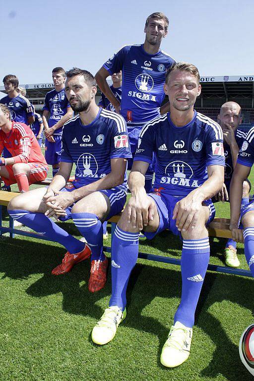 Fotbalisté Sigmy Olomouc se fotili před startem prvoligového ročníku 21015/16