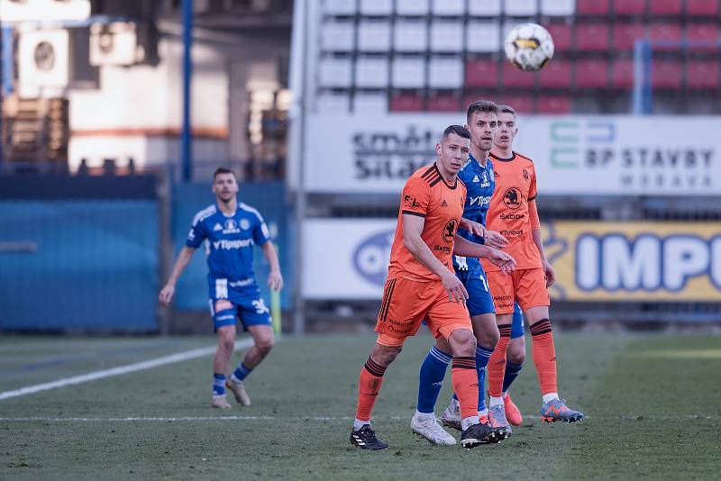 Utkání 24. kola fotbalové FORTUNA:LIGY mezi SK SIgma Olomouc a FK Mladá Boleslav.