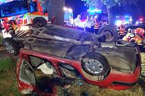 Nehoda u Odrlic na Olomoucku, pět zraněných. 17. 7. 2021