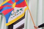 Vlajka pro Tibet. Ilustrační foto
