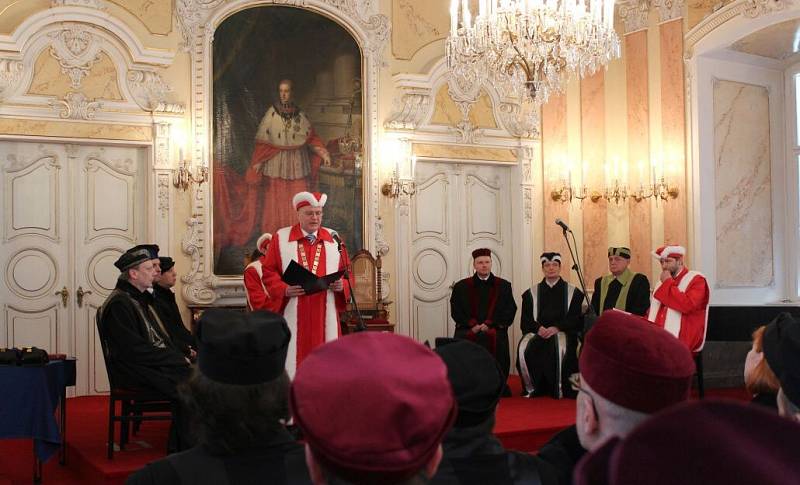 Inaugurace nového rektora Univerzity Palackého Jaroslava Millera 