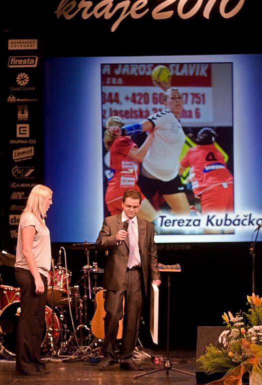 Z vyhlášení ankety o nejlepšího sportovce Olomouckého kraje za rok 2010