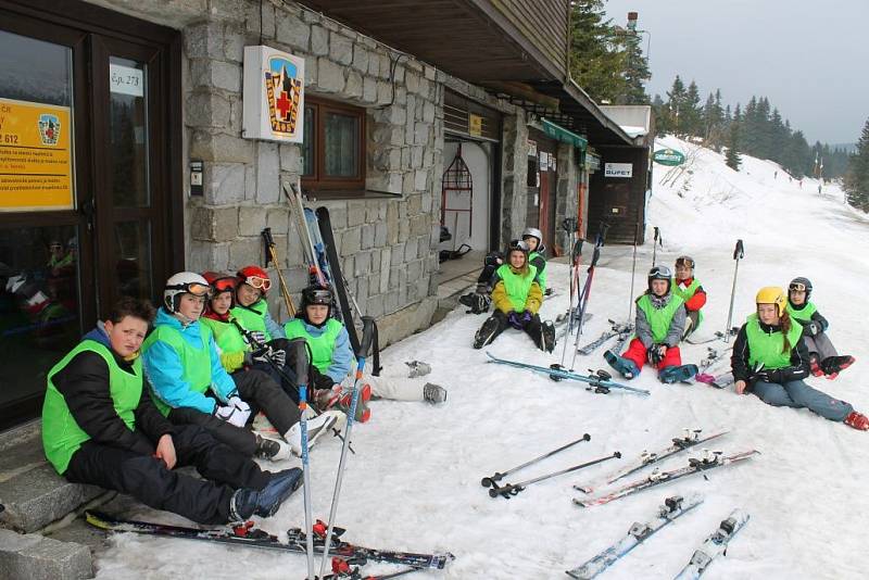 Jaro pod Pradědem - okolí Ovčárny uprostřed března 2014