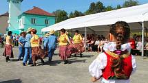 Soutěž malotraktorů v obci Krčmaň na Olomoucku