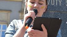 Studentská stávka Fridays for Future v Olomouci, 24. 5. 2019